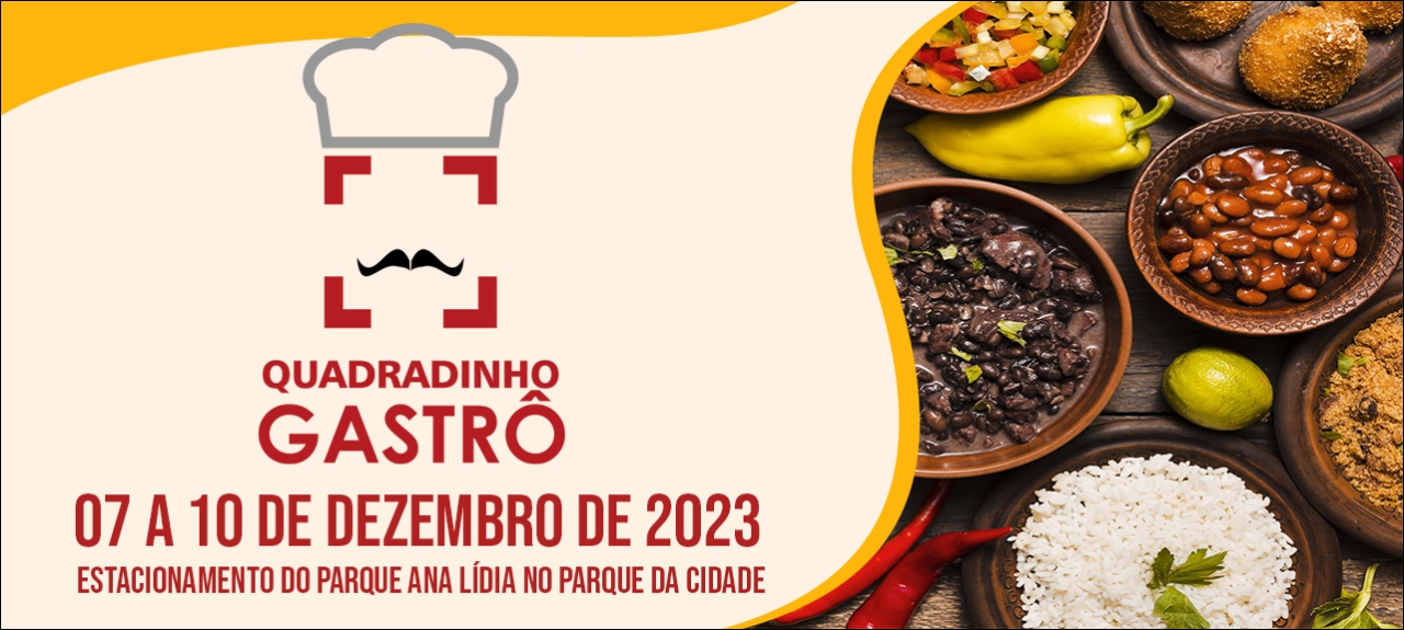 QUADRADINHO GASTRÔ - EDIÇÃO BRASÍLIA