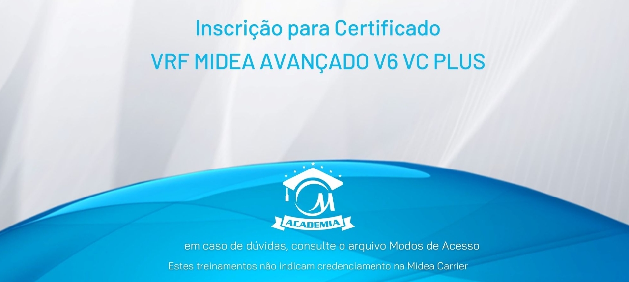 TREINAMENTO PRESENCIAL - POLOAR - VRF MIDEA AVANÇADO V6 VC PLUS - CT CANOAS