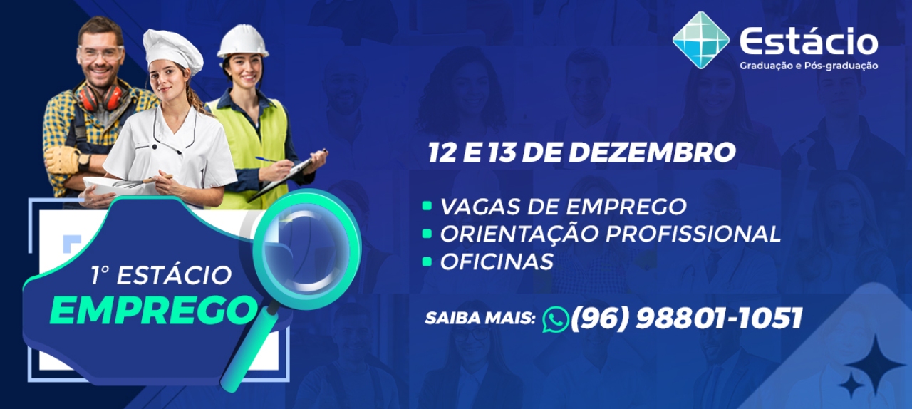 1° ESTÁCIO MACAPÁ EMPREGO