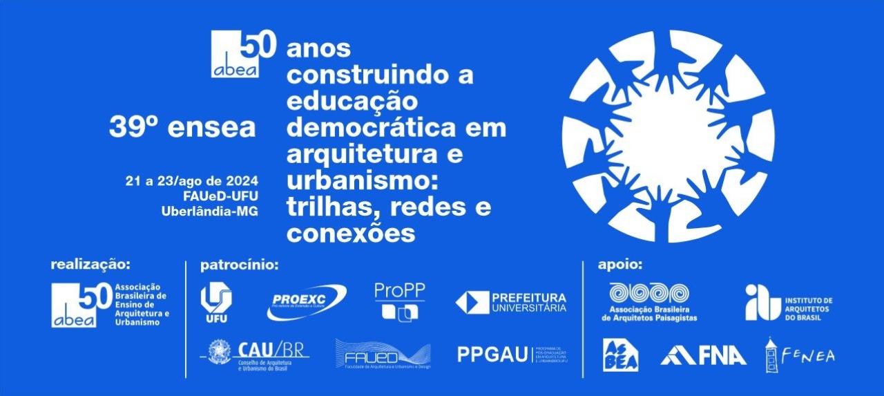 39º encontro nacional sobre ensino de arquitetura e urbanismo