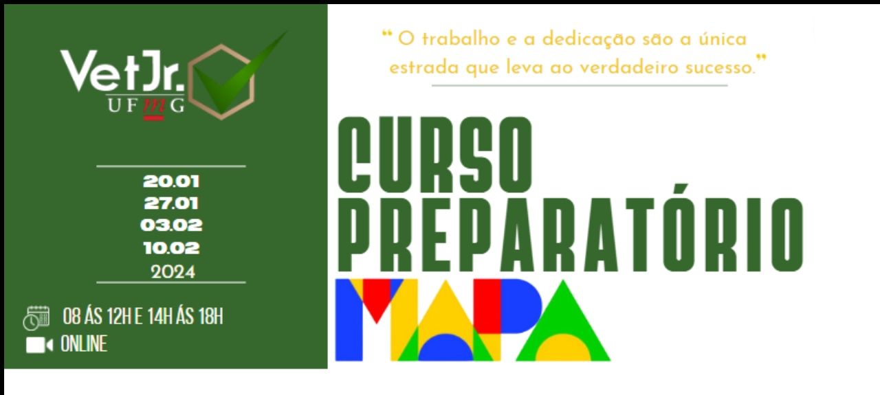 Curso Preparatório para o Concurso do MAPA - VetJr. UFMG