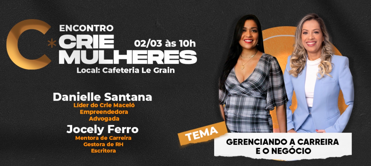 Crie Mulheres - Empreendedorismo feminino