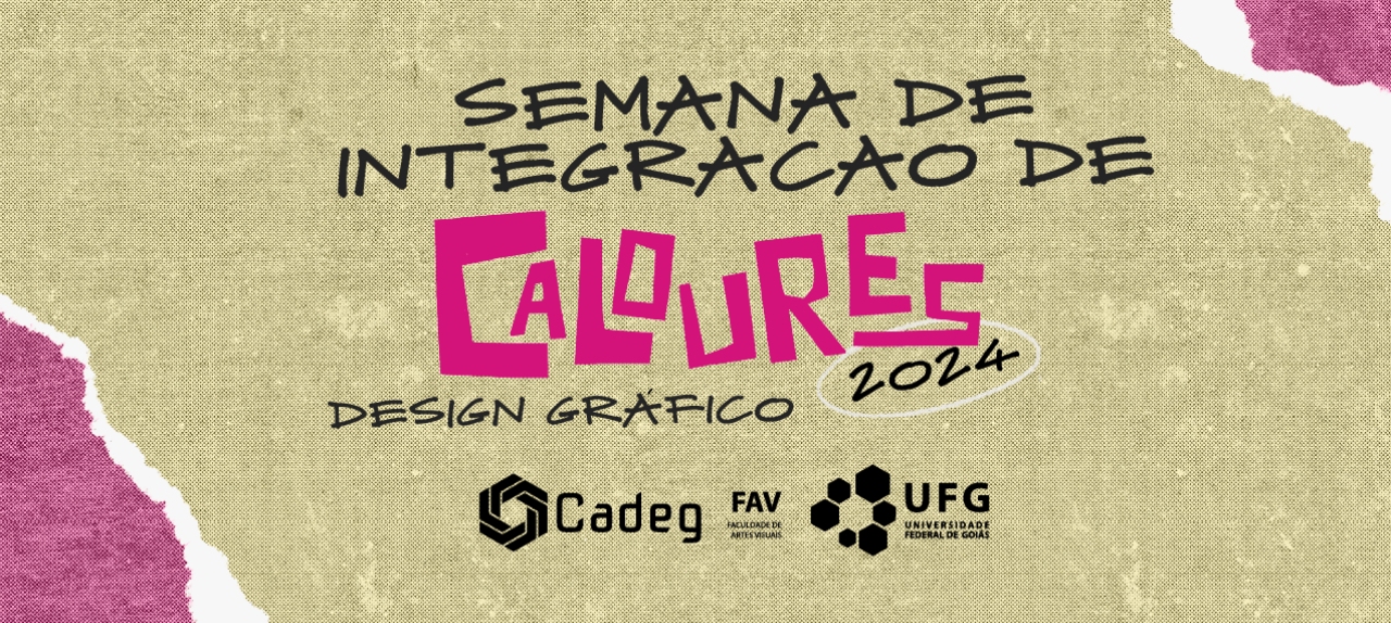 Semana de Integração do Caloure - Design Gráfico 2024