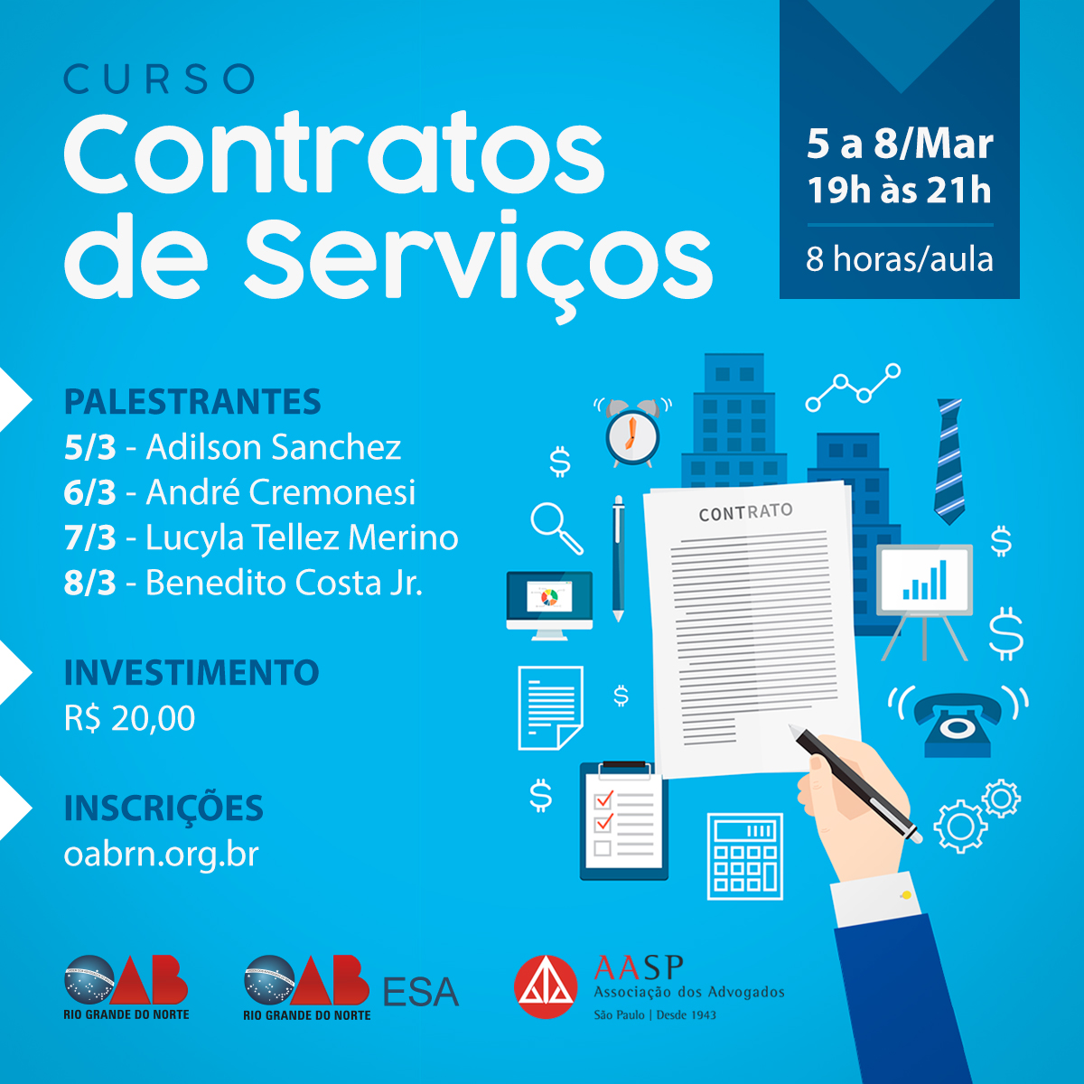 Curso: Contrato de serviço