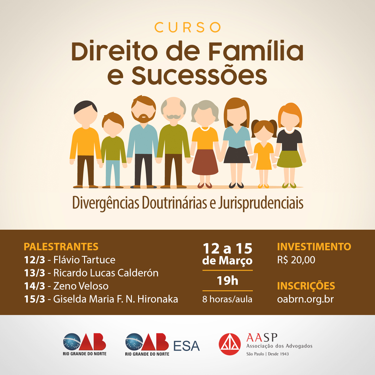 CURSO: DIREITO DE FAMILIA E SUCESSÕES