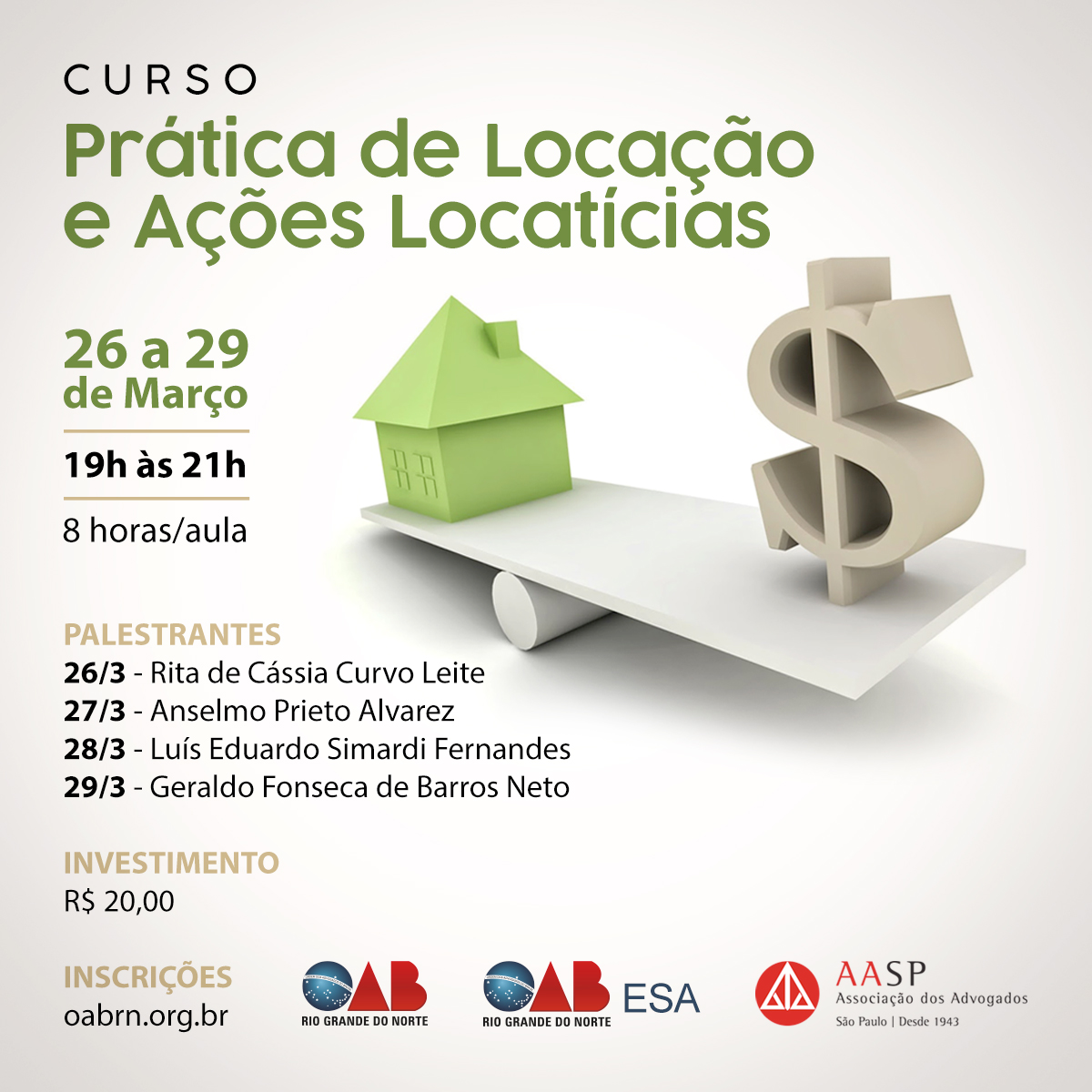 CURSO: PRÁTICA DE LOCAÇÃO