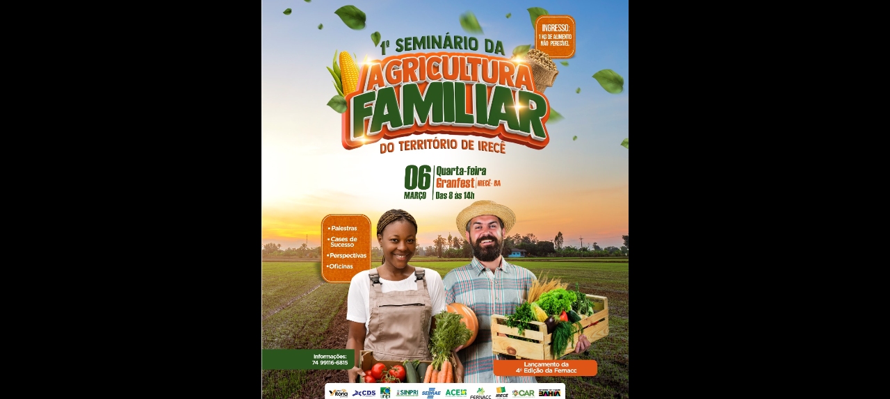 1º Seminário da Agricultura Familiar do Território de Irecê