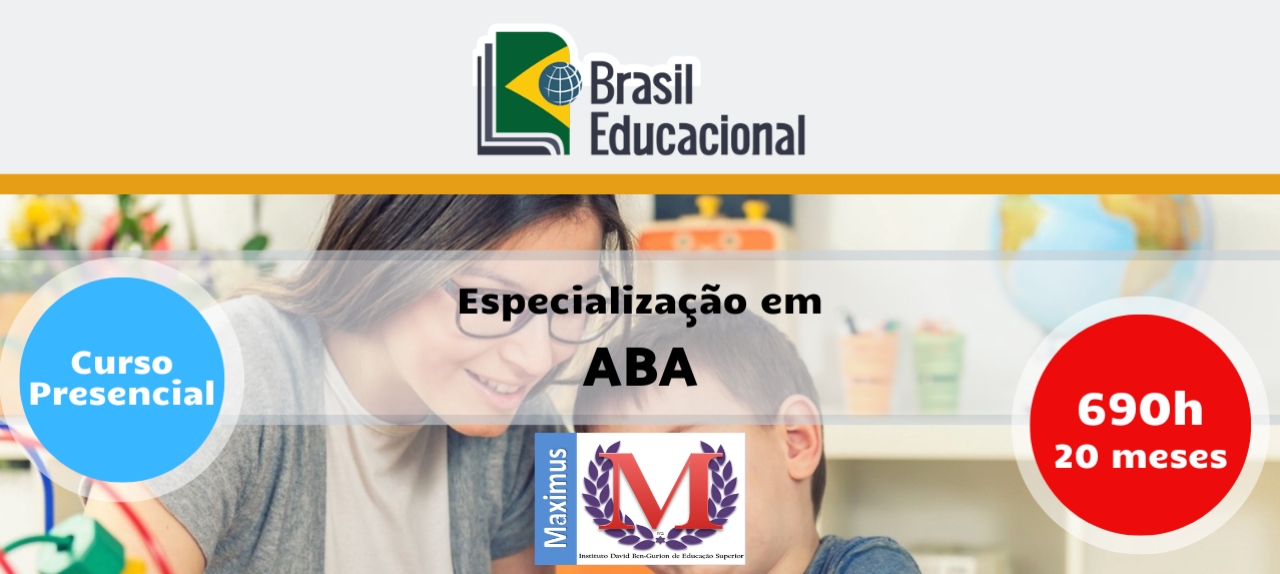Matrícula da Pós-graduação Lato sensu em ABA | Turma 1