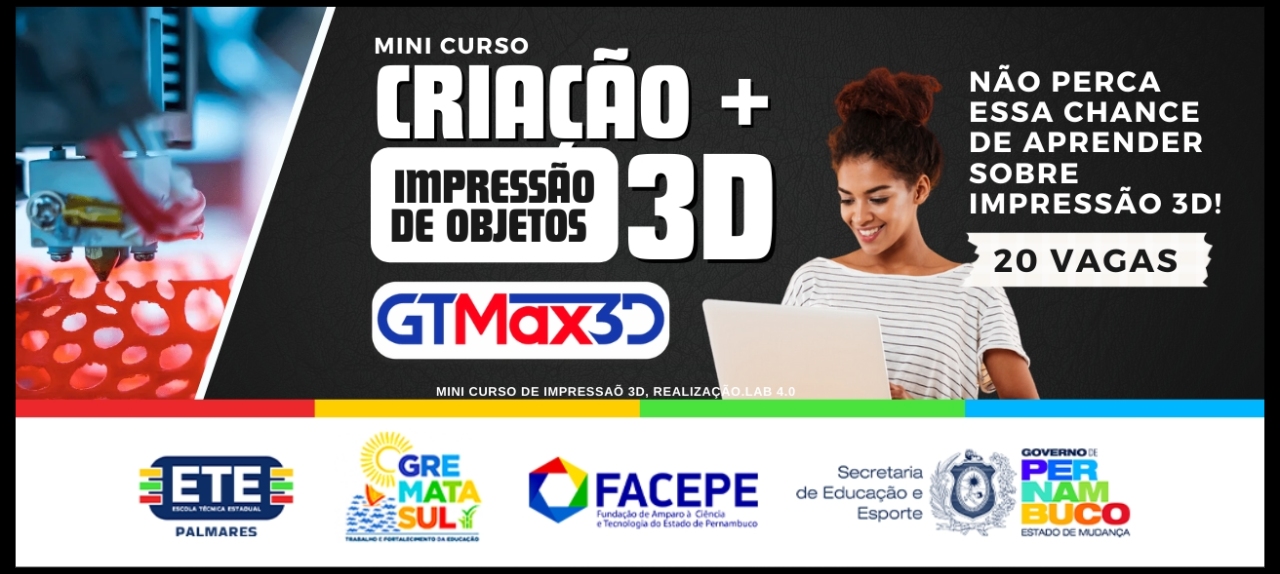 LISTA DE ESPERA PARA Criação e Impressão de Objetos 3D