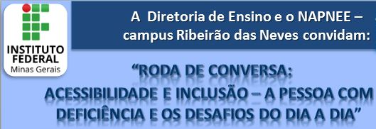 Roda de conversa: acessibilidade e inclusão