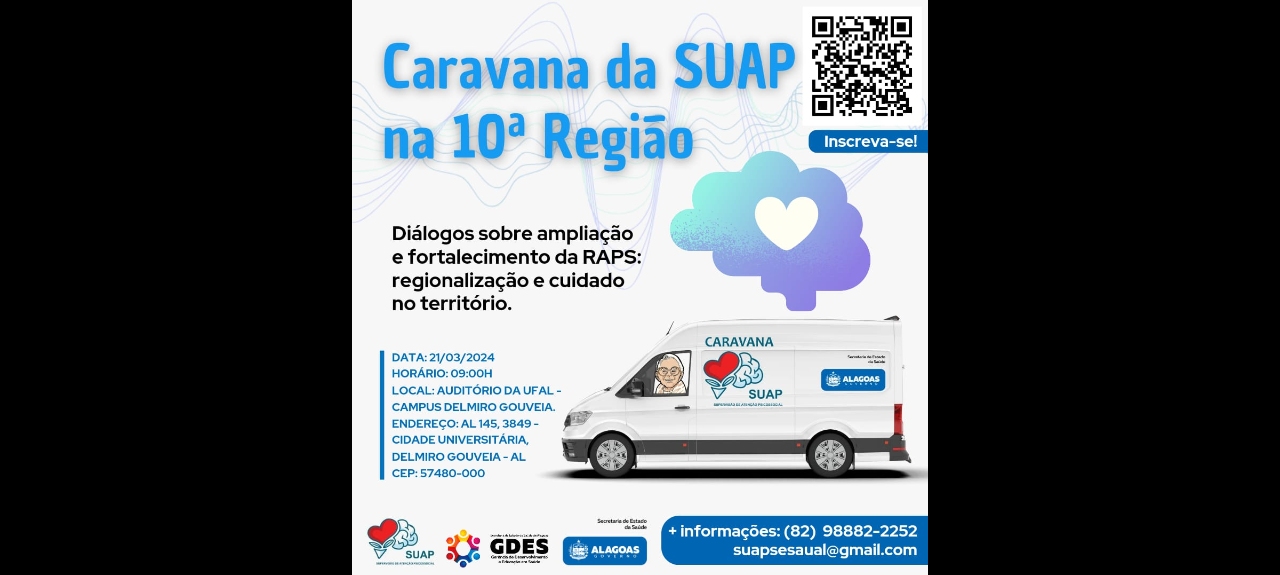 Caravana da SUAP na 10ª Região de Saúde de Alagoas