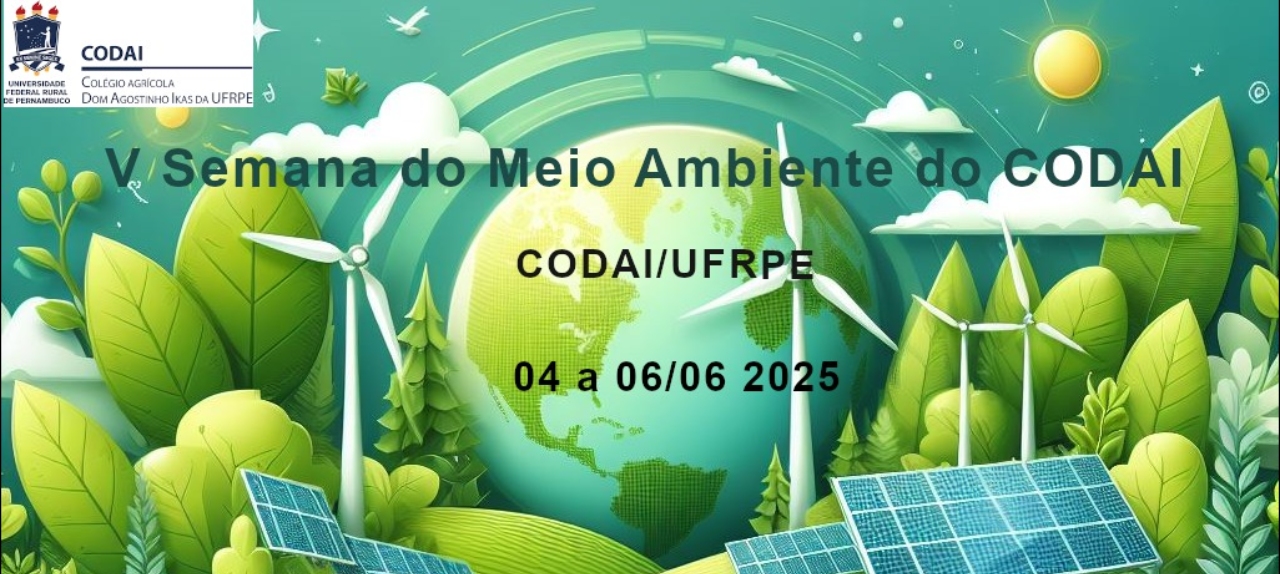 V Semana do Meio Ambiente do CODAI/UFRPE