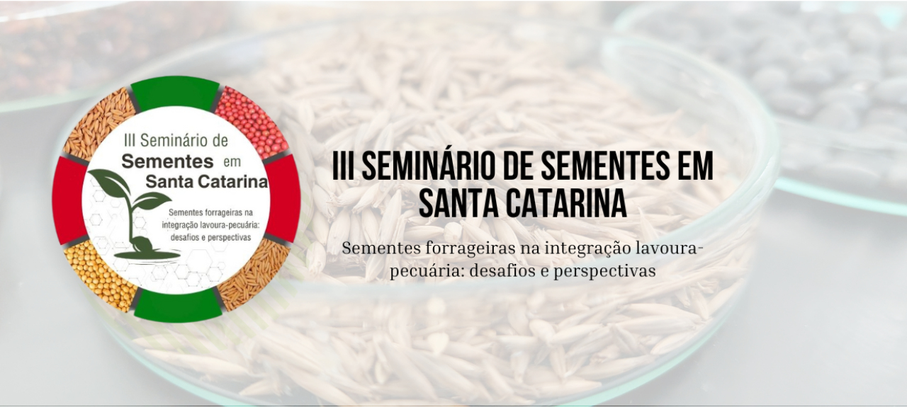 III Seminário de Sementes em Santa Catarina