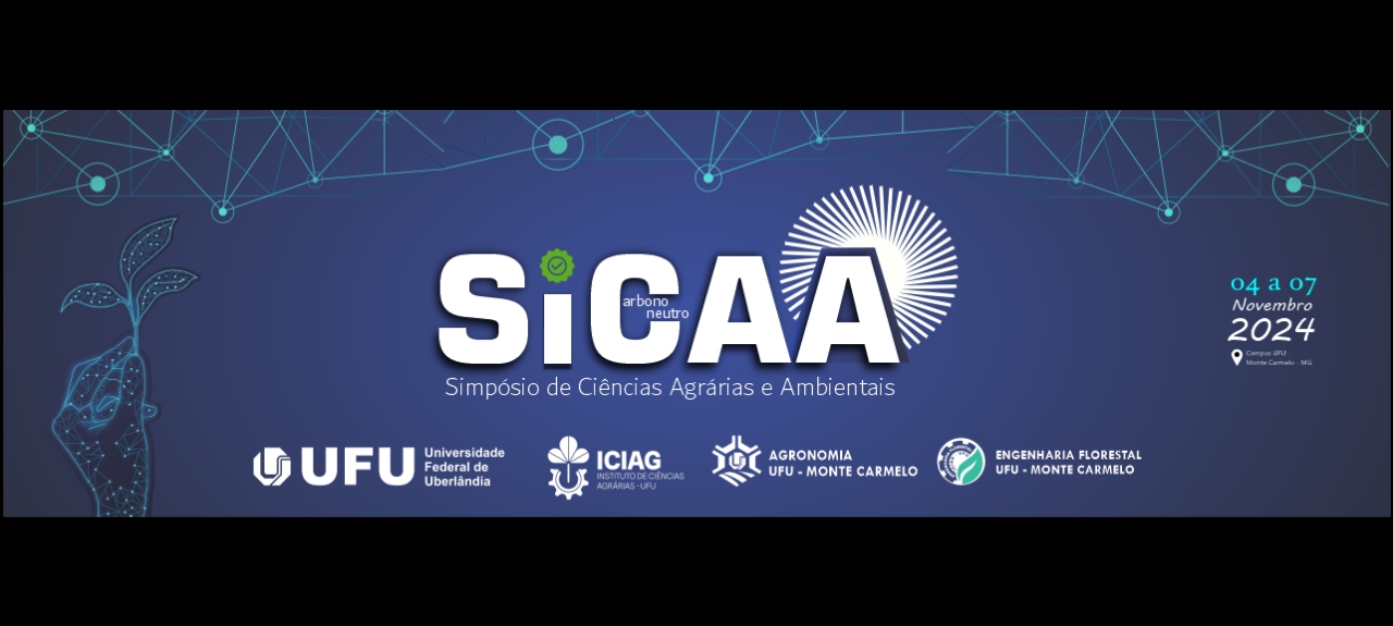 11° Simpósio de Ciências Agrárias e Ambientais - SICAA 2024