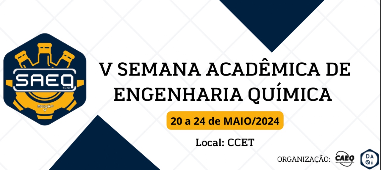 V SEMANA ACADÊMICA DE ENGENHARIA QUÍMICA