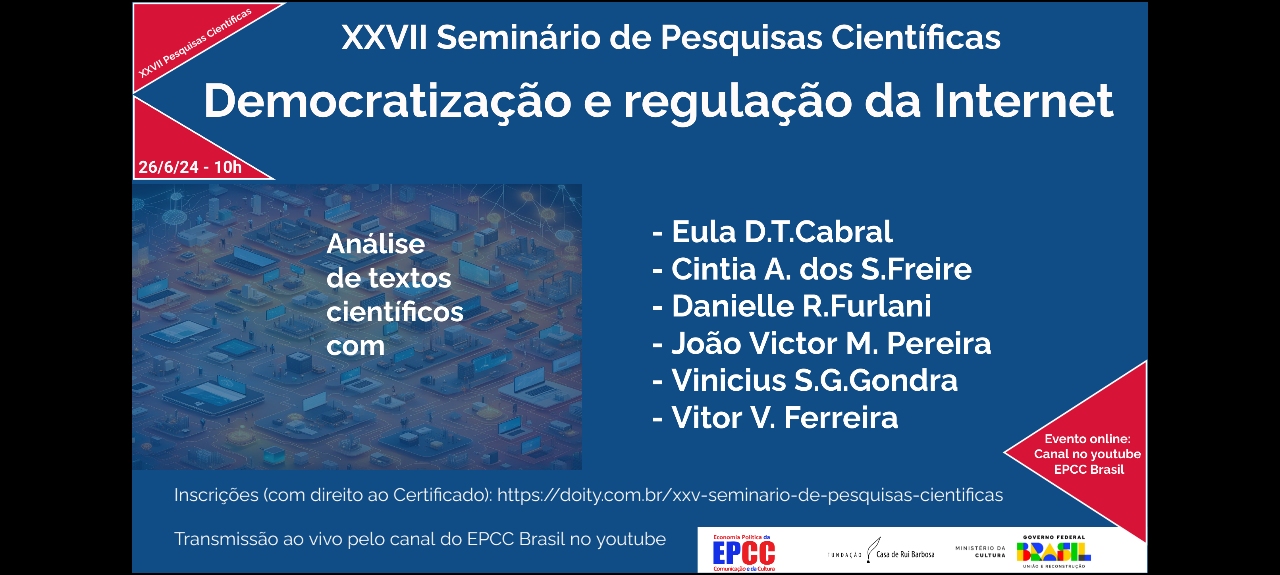 XXVII Seminário de Pesquisas Científicas