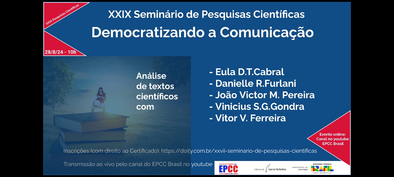 XXIX Seminário de Pesquisas Científicas