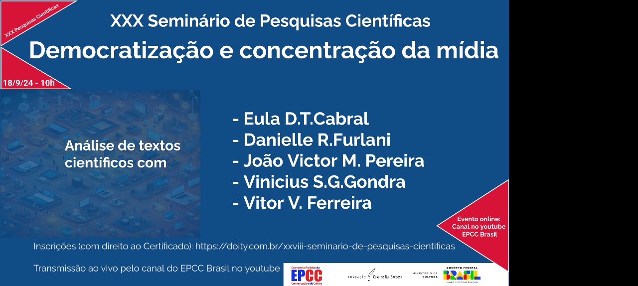 XXX Seminário de Pesquisas Científicas