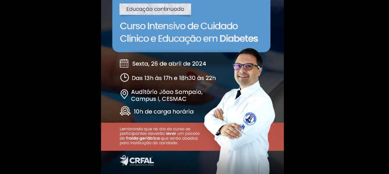 Curso Intensivo de Cuidado Clínico e Educação em Diabetes