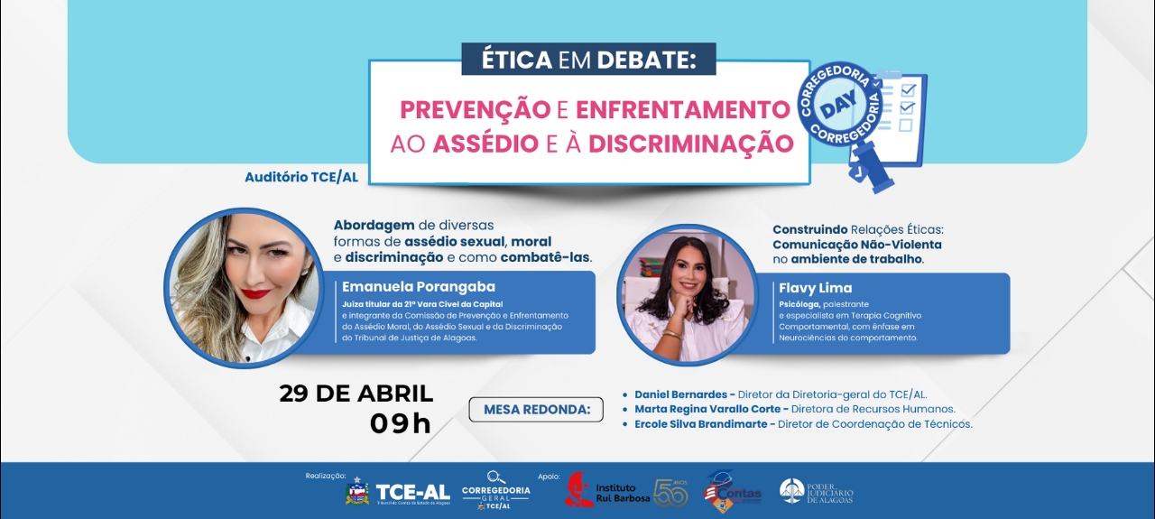 Ética em debate:  Prevenção e enfrentamento ao Assédio e à Discriminação