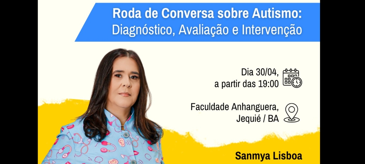 Roda de Conversa sobre Autismo: Diagnóstico, Avaliação e Intervenção