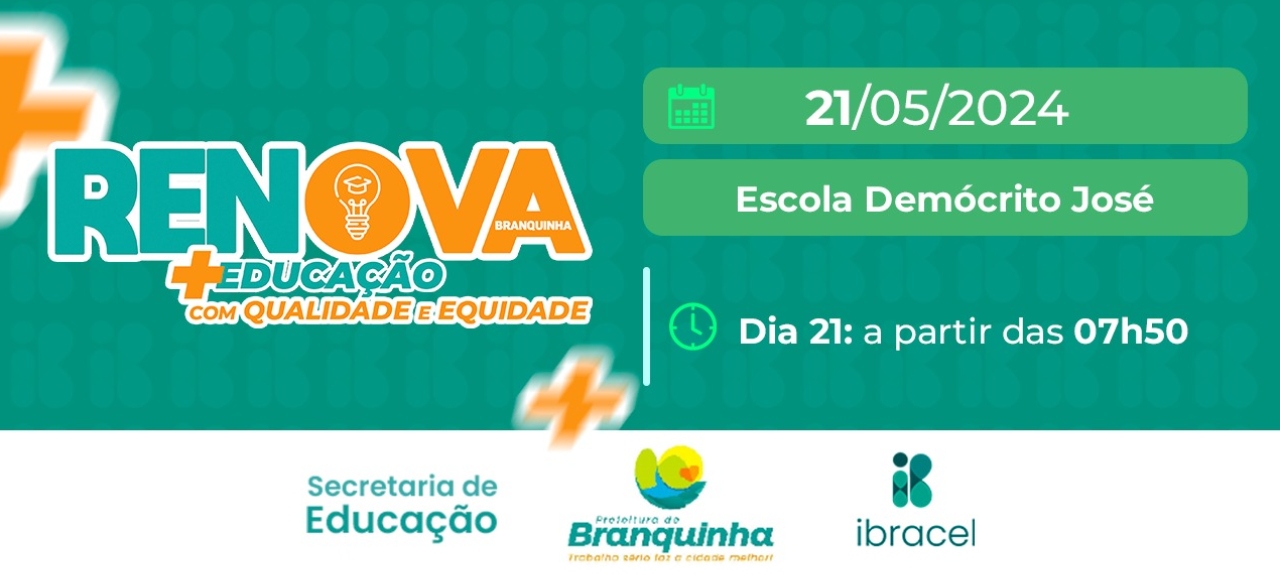RENOVA BRANQUINHA 2024: FORMAÇÃO CONTINUADA  - BRANQUINHA