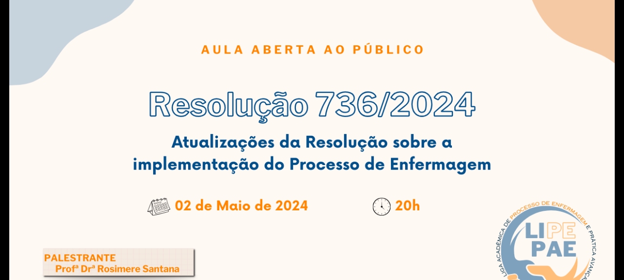 Nova Resolução 736/2024: Processo de Enfermagem