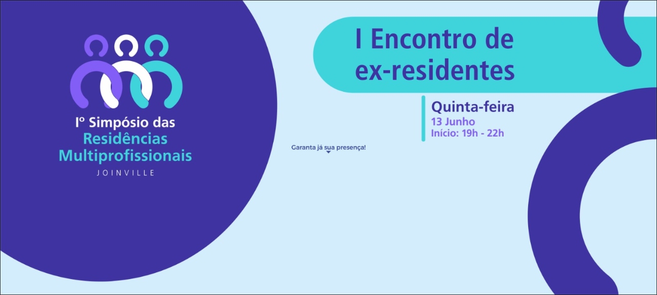 I SIMPÓSIO DAS RESIDÊNCIAS MULTIPROFISSIONAIS DE JOINVILLE