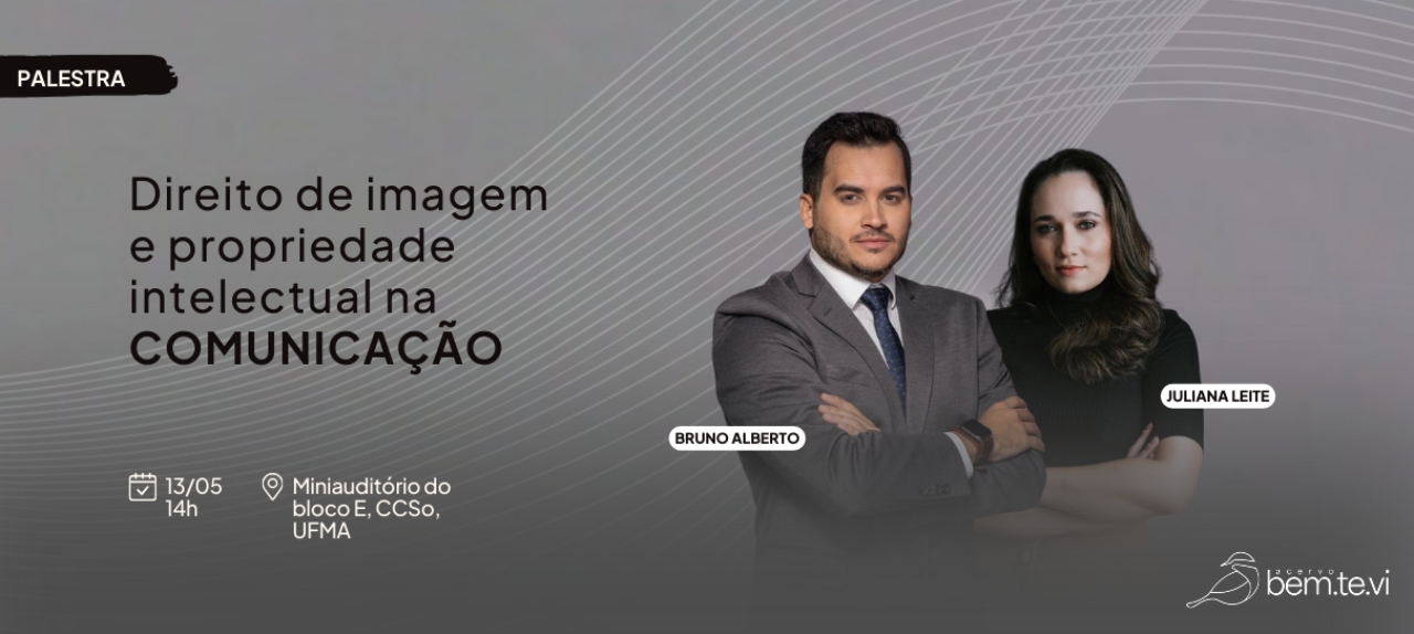 Palestra Direito de imagem e propriedade intelectual na comunicação