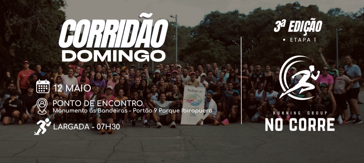 NO CORRE 3ª Edição