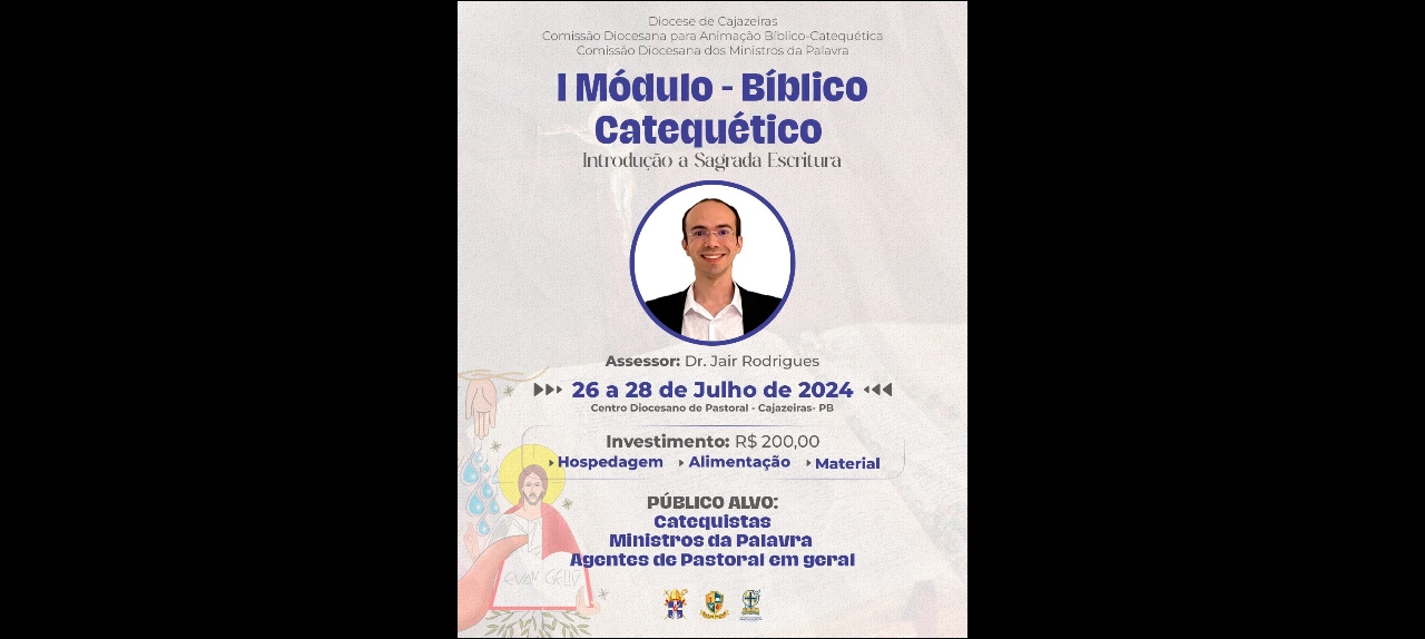 1º Modulo da Escola Diocesana Biblico-Catequetica 2024