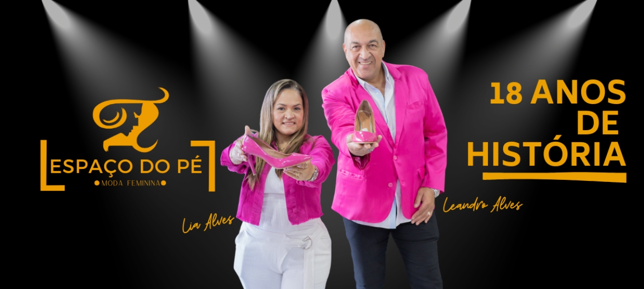 Evento Espaço do Pé - 18 anos para celebrar