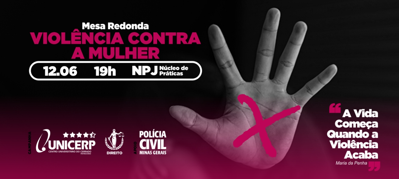 Mesa Redonda: Violência Contra a Mulheres