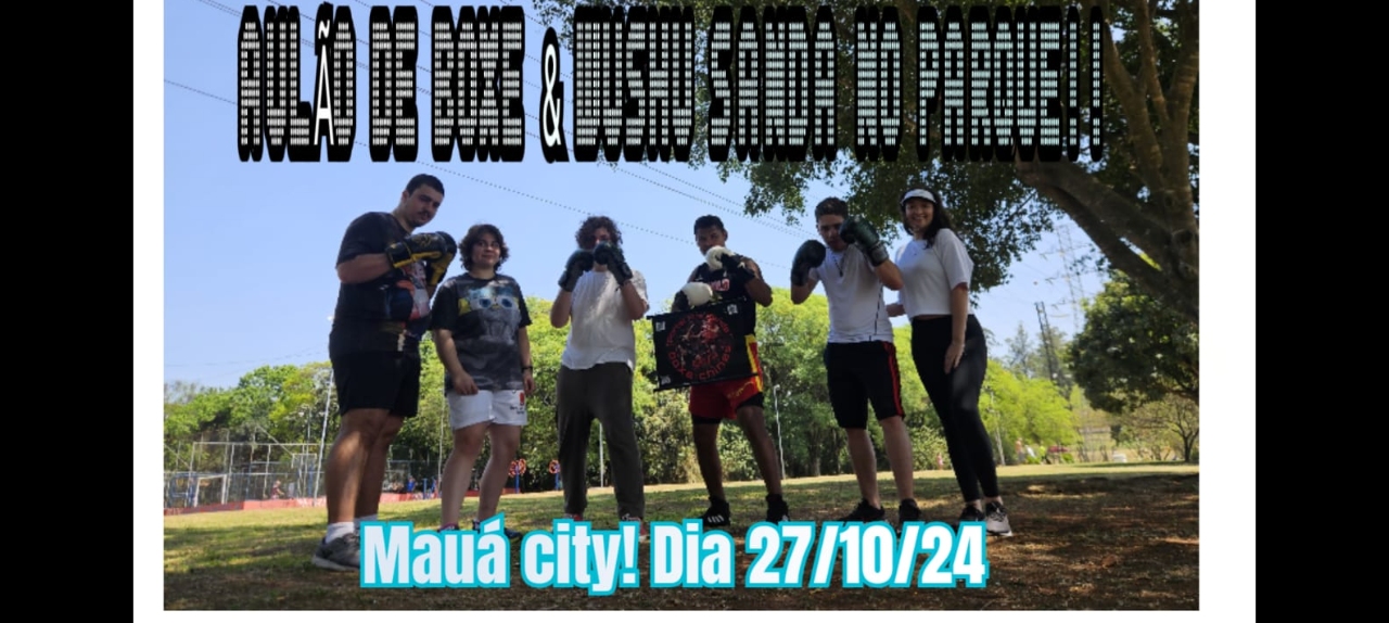 AULÃO DE BOXE NO PARQUE 27/10/2024 4.0 !!