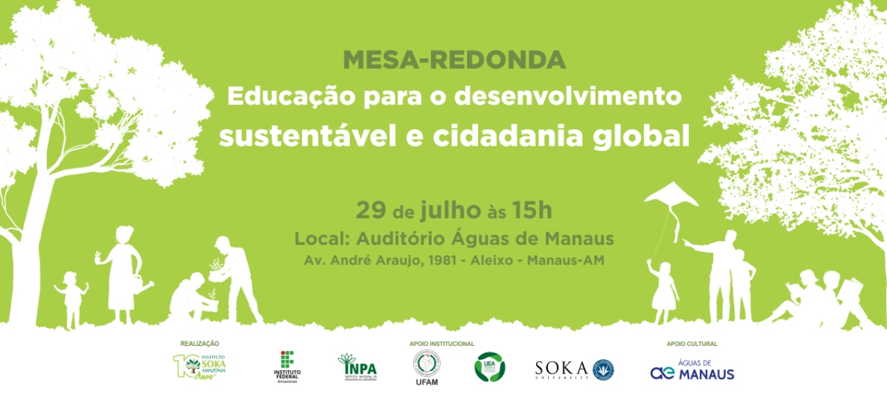 Mesa-redonda Educação para o Desenvolvimento Sustentável e Cidadania Global