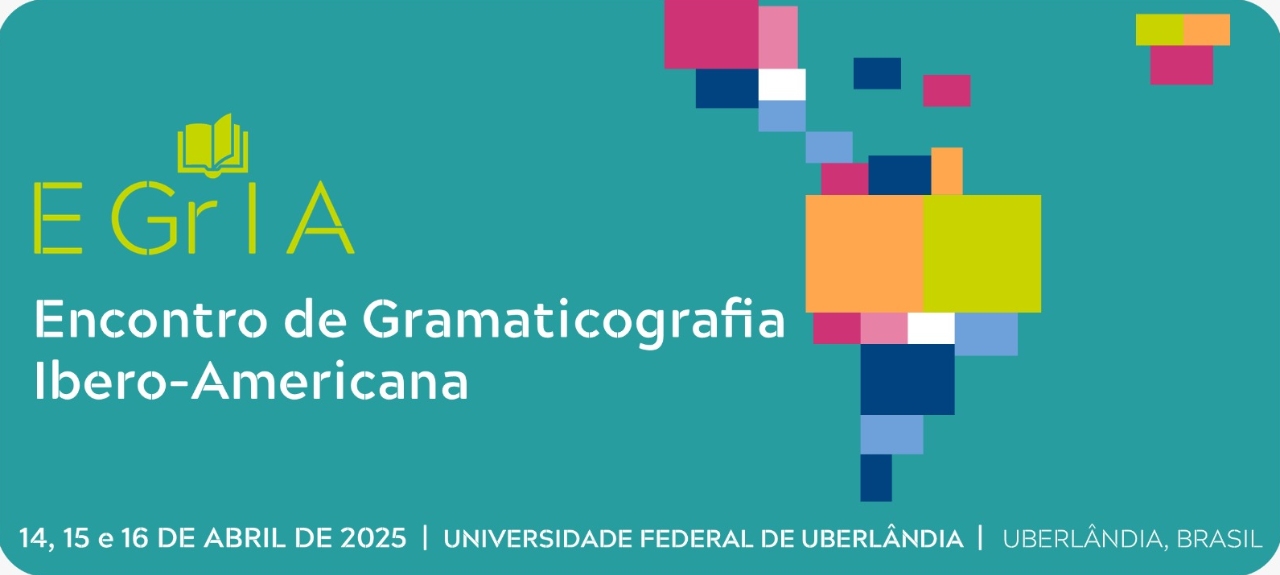 I Encontro de Gramaticografia Ibero-Americana (EGrIA)