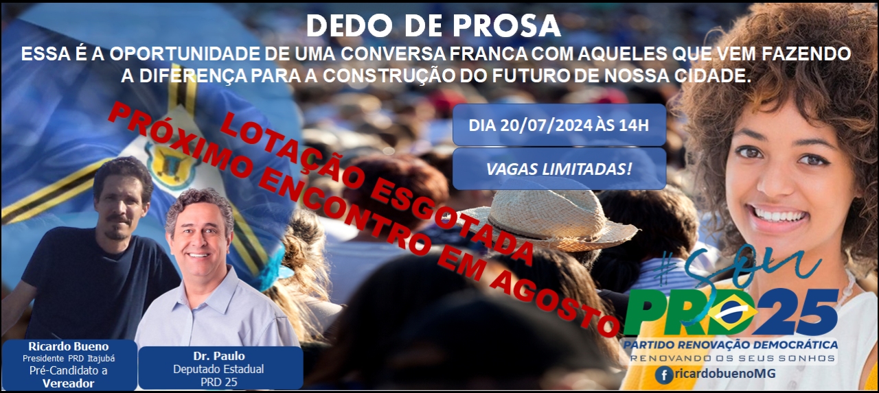 DEDO DE PROSA PRD