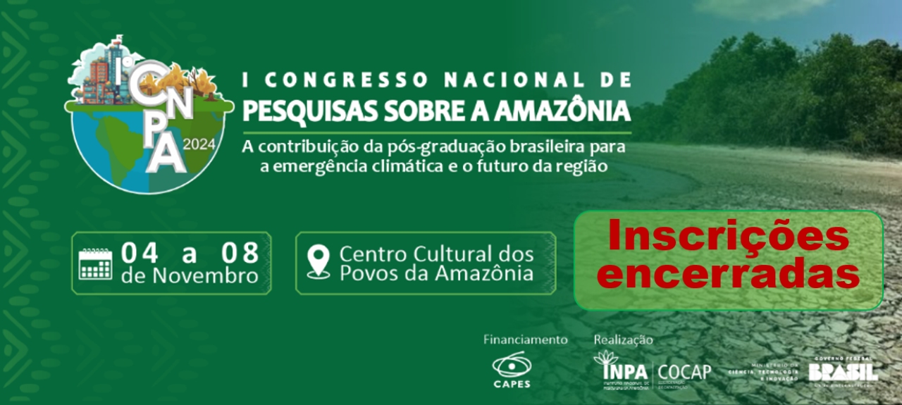 I CONGRESSO NACIONAL DE PESQUISAS SOBRE A AMAZÔNIA