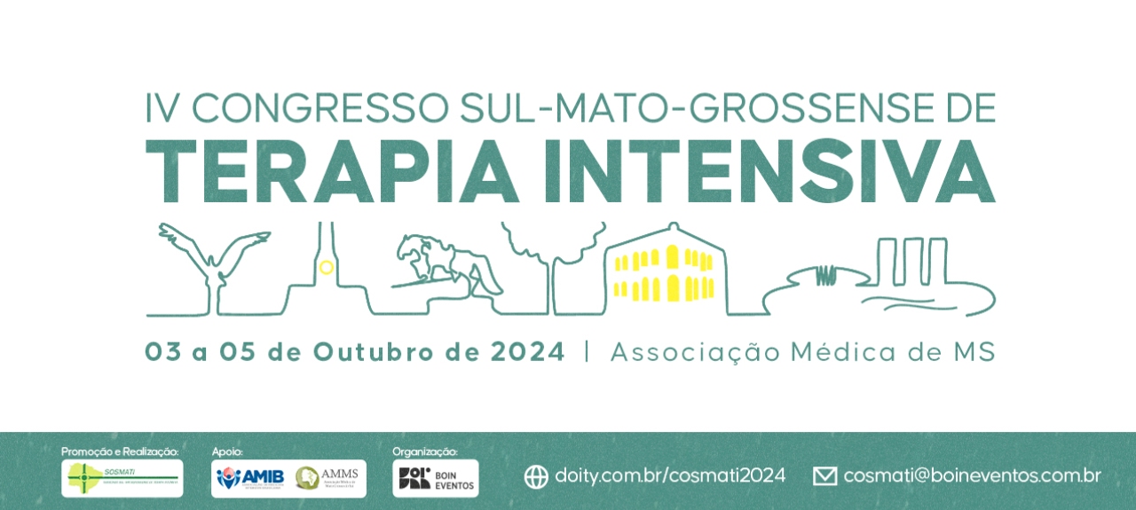 IV CONGRESSO SUL-MATO-GROSSENSE DE TERAPIA INTENSIVA