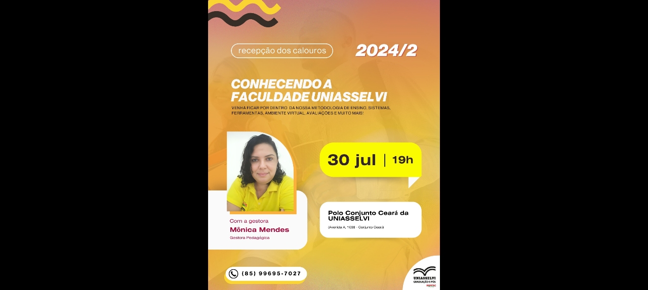 Recepção de Calouros: Conhecendo a Faculdade Uniasselvi