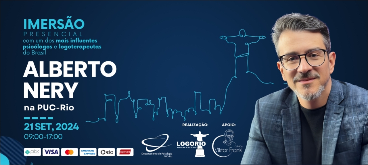 ALBERTO NERY. Imersão em Logoterapia e no Sentido da Vida