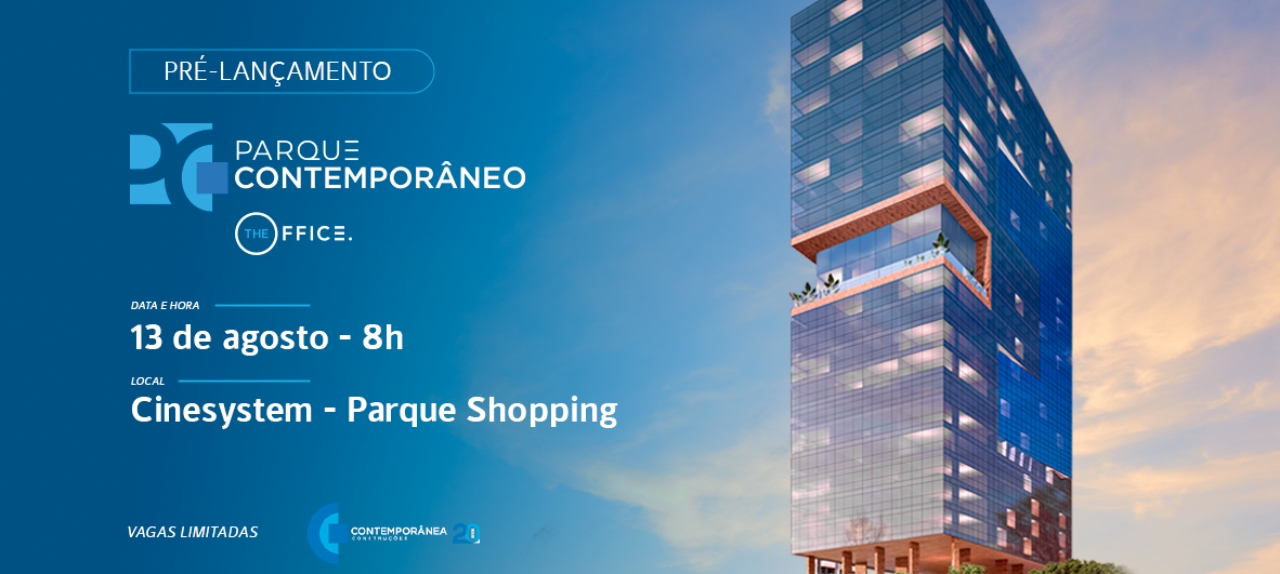 Pré- lançamento Parque Contemporâneo