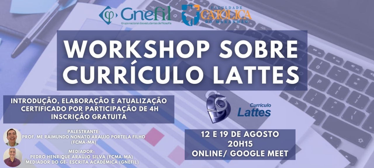 Workshop sobre Currículo Lattes