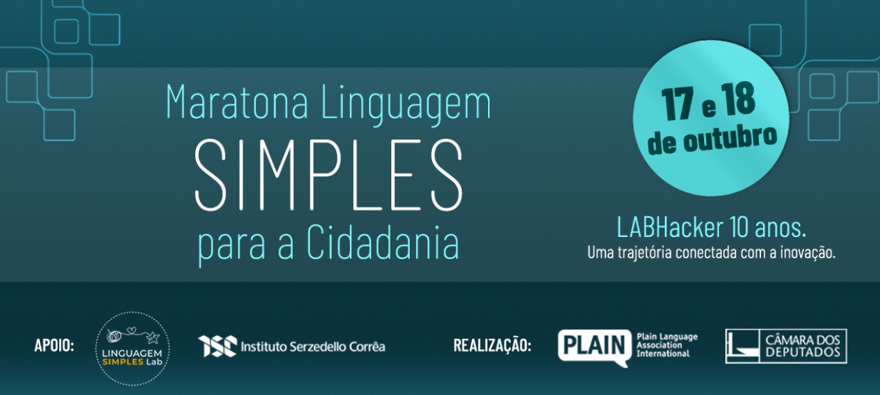 Maratona Linguagem Simples para a Cidadania