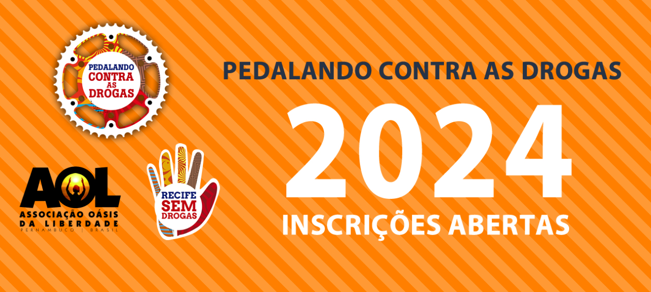 INSCRIÇÕES PEDALANDO CONTRA AS DROGAS 2024