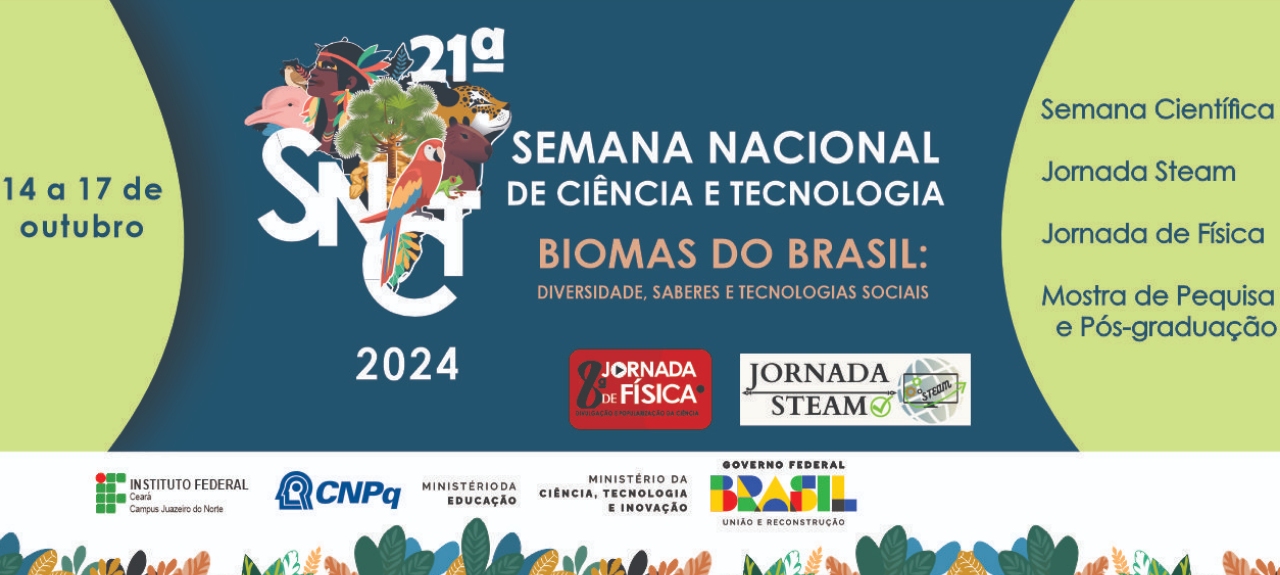 21ª SEMANA NACIONAL DE CIÊNCIA E TECNOLOGIA