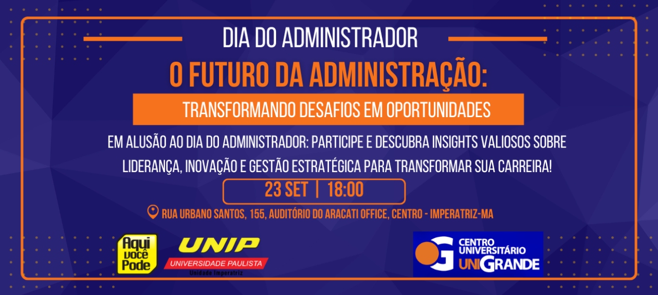 DIA DO ADMINISTRADOR