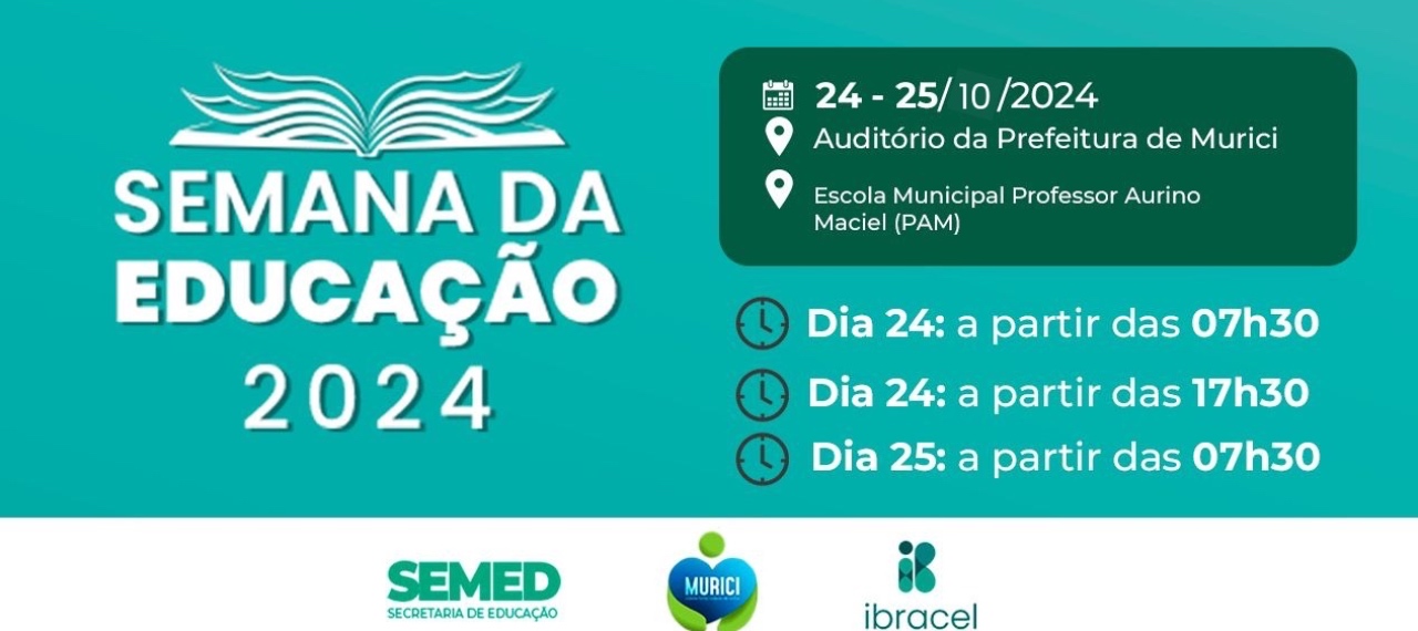 SEMED - MURICI - 2024 | 25/10/2024