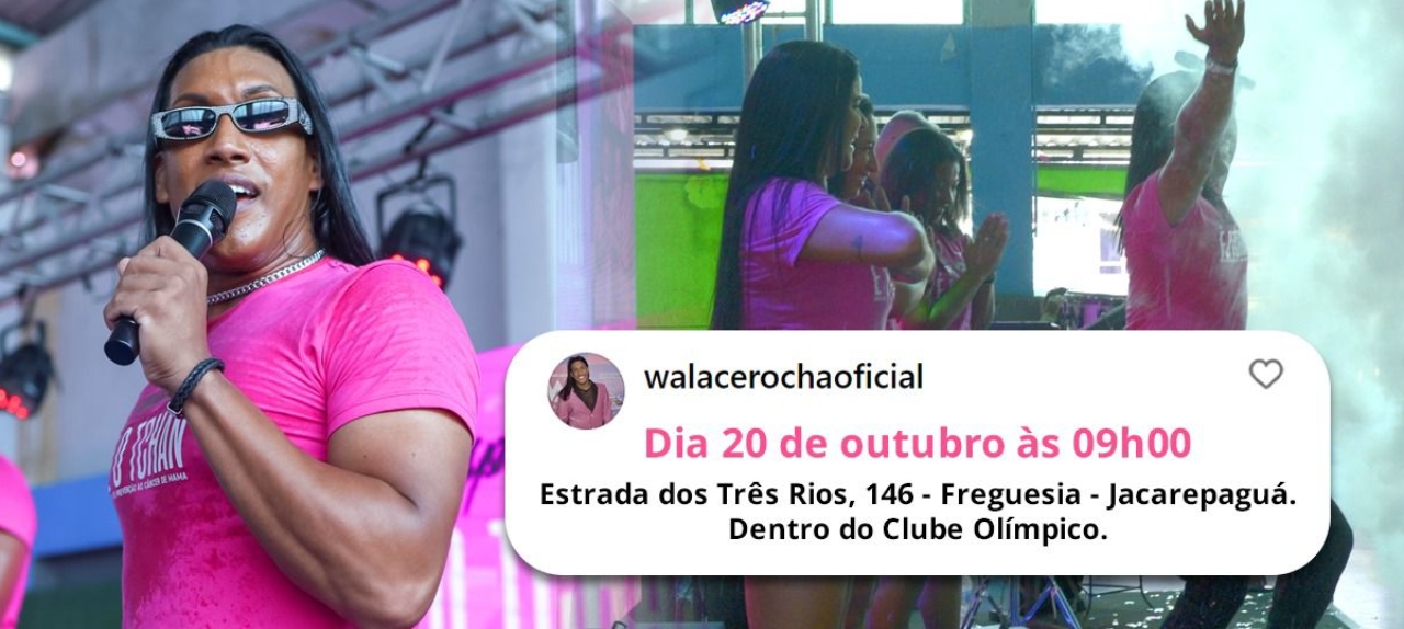CAMPANHA OUTUBRO ROSA - ESPECIAL É O TCHAN