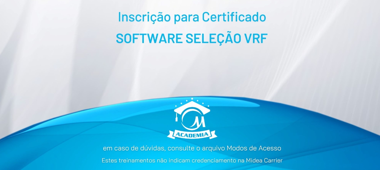 TREINAMENTO BSS-  SOFTWARE SELEÇÃO VRF MATINAL